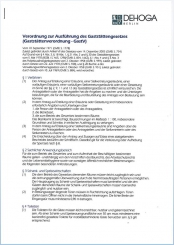 Gaststättenverordnung Berlin  - GastV 