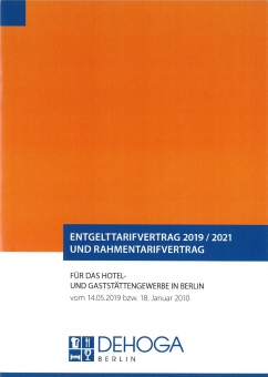 Entgelttarifvertrag Hotel- & Gaststättengewerbe Berlin 